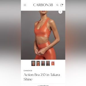 New carbon 38 sports bra takara shine